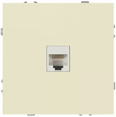 Розетка Эра Galaxy 15-3107-02 информационная RJ45 IP20 слоновая кость Б0070737