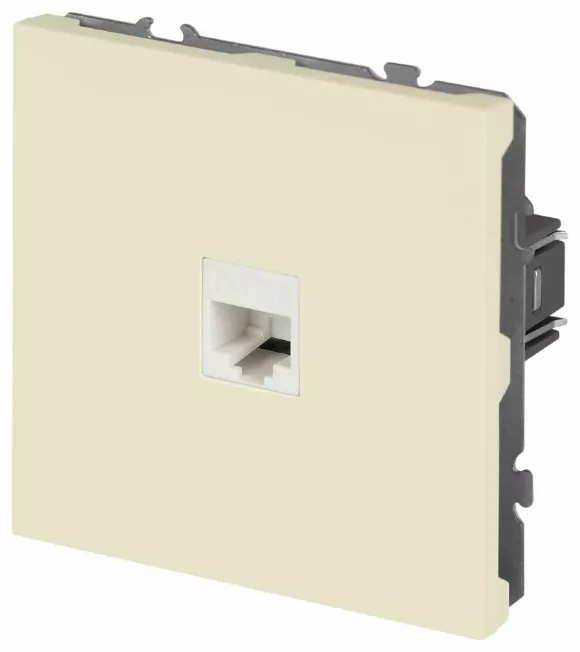 Розетка Эра Galaxy 15-3107-02 информационная RJ45 IP20 слоновая кость Б0070737 Розетка Эра Galaxy 15-3107-02 информационная RJ45 IP20 слоновая кость Б0070737