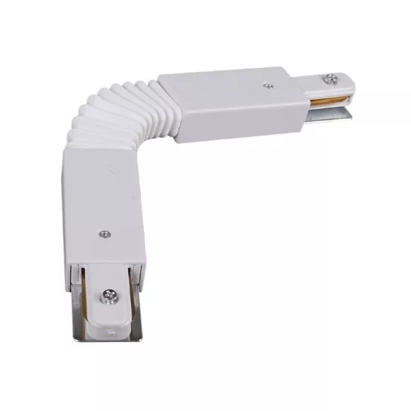 Коннектор Reluce RL 06040 flexible connector WT, Белый, Металл