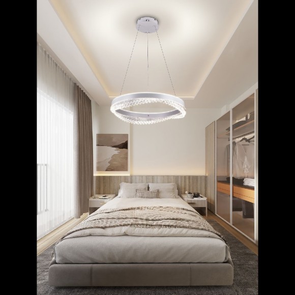 Подвесная светодиодная люстра с пультом управления Natali Kovaltseva Sad Queen INNOVATION STYLE 83126