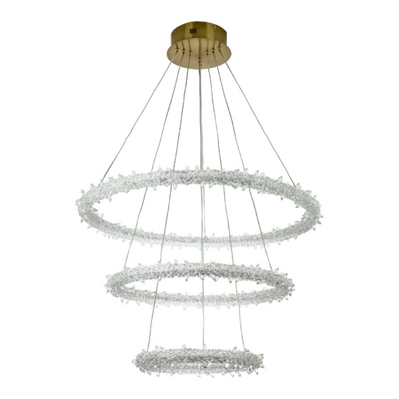 Подвесная светодиодная люстра Modelux MS.1140.800.600.400 BS