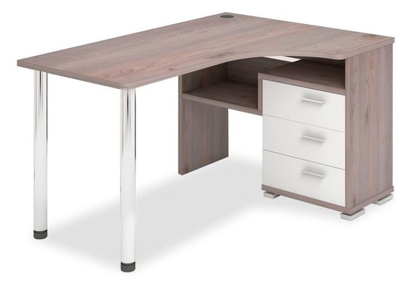 Стол компьютерный Домино СР-132С-150 НБЕ-ПРАВ MER_SR-132S-150_NBE-PRAV