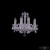 Подвесная люстра Bohemia Ivele Crystal 1402/8/141 Ni