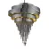 Подвесная люстра Delight Collection 68044 black chrome