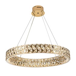 Подвесная светодиодная люстра Modelux ML.335.800 GD