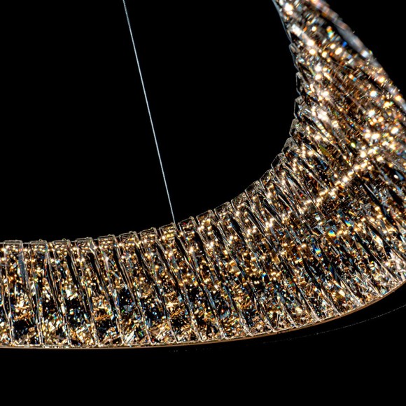 Подвесная светодиодная люстра Modelux ML.335.800 GD