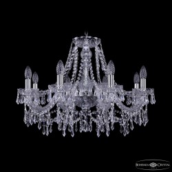 Подвесная люстра Bohemia Ivele Crystal 1403/8/240 Ni