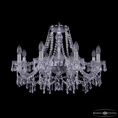Подвесная люстра Bohemia Ivele Crystal 1403/8/240 Ni
