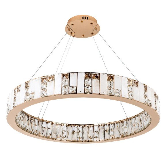 Подвесная светодиодная люстра Modelux ML.6985.800P GD