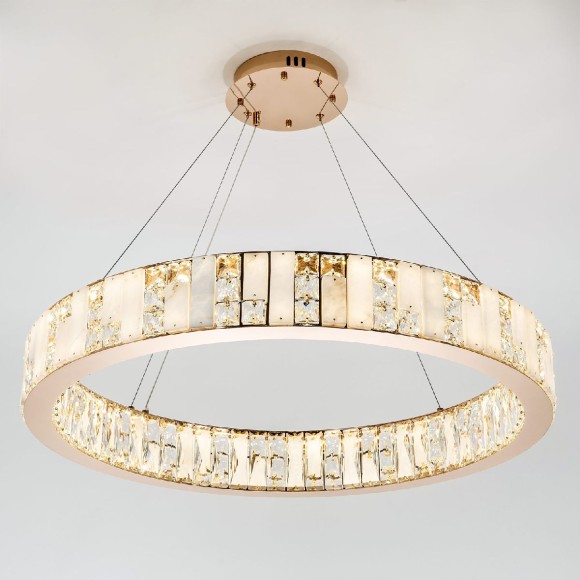 Подвесная светодиодная люстра Modelux ML.6985.800P GD