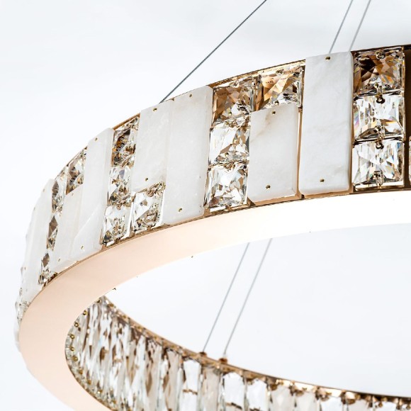 Подвесная светодиодная люстра Modelux ML.6985.800P GD