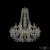 Подвесная люстра Bohemia Ivele Crystal 1409/12+6/300/h-95 G