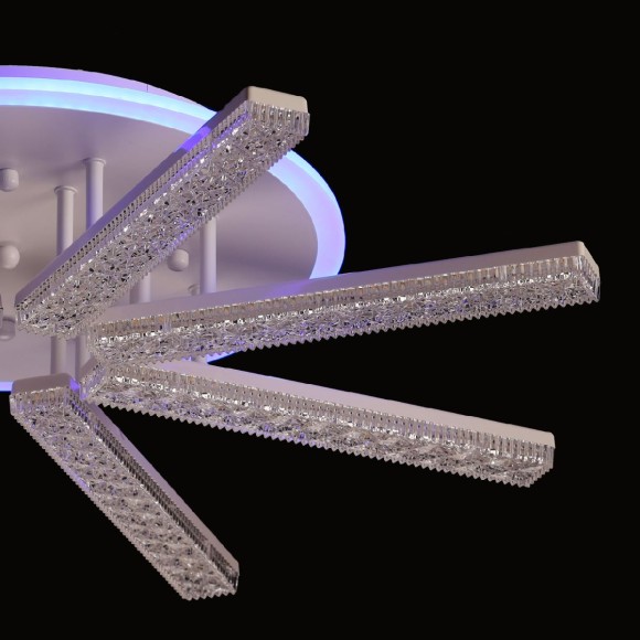 Потолочная люстра с пультом управления De Markt Оскар 510012008