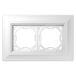 Рамка двухместная Jung PA982G125-0