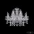 Подвесная люстра Bohemia Ivele Crystal 1411/8+4/195 Ni