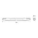 Линейный потолочный светильник Gauss Compact 843424312