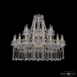 Подвесная люстра Bohemia Ivele Crystal 1413/20+10/360/2d G