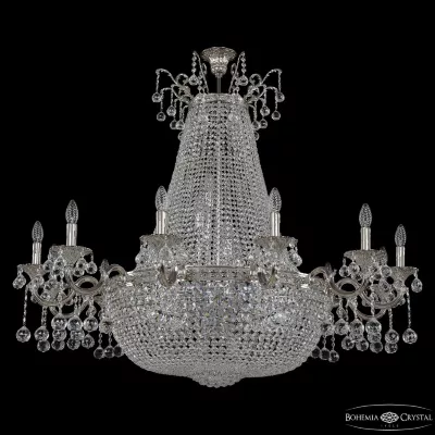 Потолочная люстра Bohemia Ivele Crystal 2228H201/12/123IV/Y1 Ni