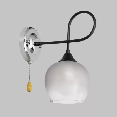 Бра IMEX MD.4243-1-W-BK+CH