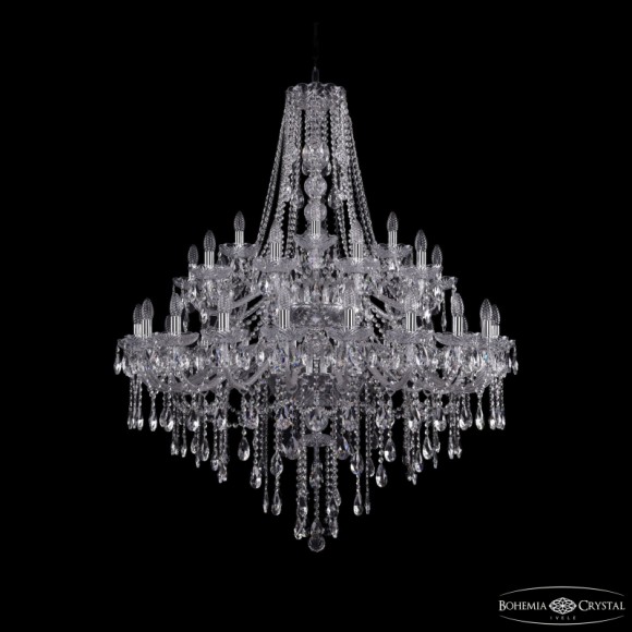 Подвесная люстра Bohemia Ivele Crystal 1415/20+10+5/400/2d Ni