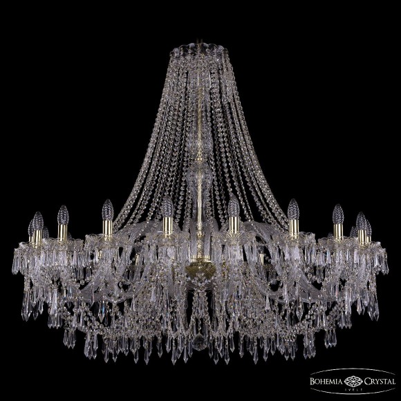 Подвесная люстра Bohemia Ivele Crystal 1403/20/460/h-114 G