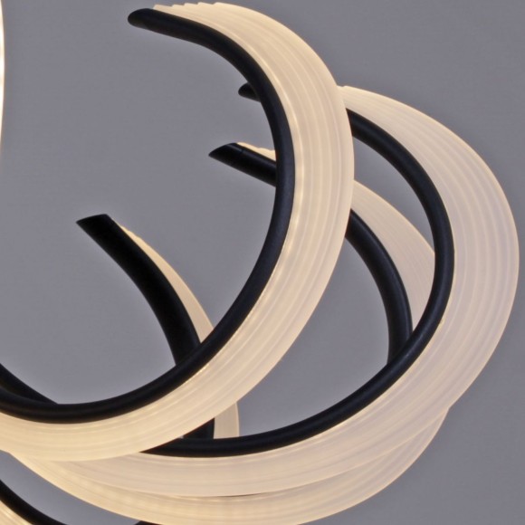 Потолочная светодиодная люстра Reluce 74390-0.3-12L black