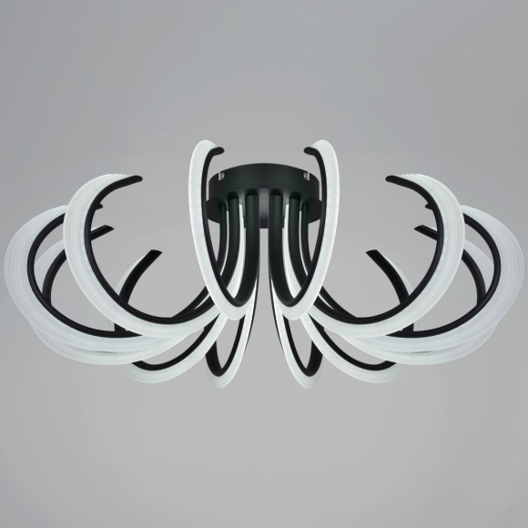 Потолочная светодиодная люстра Reluce 74390-0.3-12L black