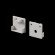 Комплект заглушек для профиля 20×20 2шт Maytoni Led Strip ALM-2020B-EC 642077