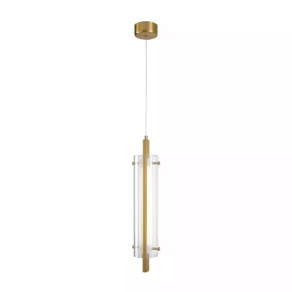 Подвесной светильник Indigo Vitreo 11067/A/1P Brass V000173L Подвесной светильник Indigo Vitreo 11067/A/1P Brass V000173L