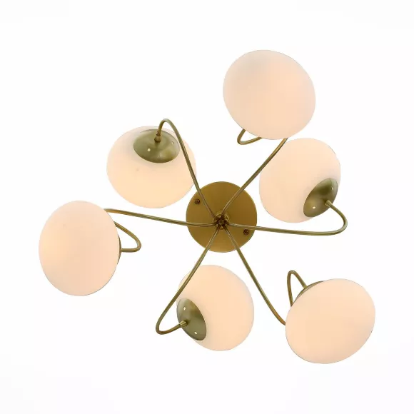 Потолочная люстра ST Luce Acini SL717.202.06, вид сверху Потолочная люстра ST Luce Acini SL717.202.06, вид сверху