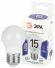 Лампа светодиодная Эра STD LED P45-15W-860-E27 6500K шар, Холодный белый, Россия