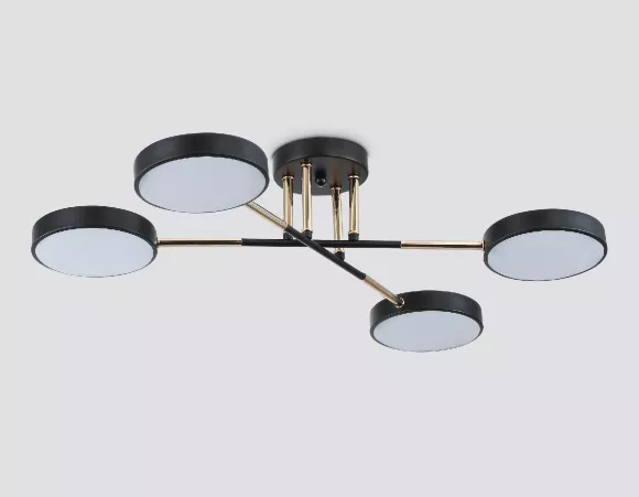 Потолочная люстра Ambrella Light Linetech Comfort FL516332, 3000, 6000, От теплого до холодного Потолочная люстра Ambrella Light Linetech Comfort FL516332, 3000, 6000, От теплого до холодного
