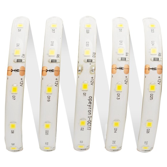 Светодиодная лента Apeyron 12В СТ 4,8Вт/м smd3528, 60д/м IP65 280Лм/м 5м 4000К 00-147