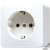 Розетка с заземлением Jung 321A