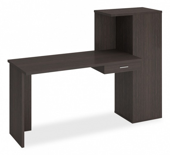 Стол письменный Домино Lite СКЛ-ПРЯМ130+ШК MER_SKL-PRYAM130-SHK-V