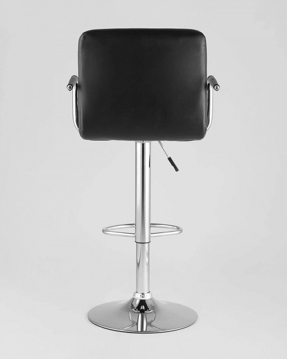 Набор из 2 стульев барных Малави New SGR_BC-V003-NP_black_X2