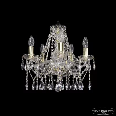 Подвесная люстра Bohemia Ivele Crystal 1413/5/141 G