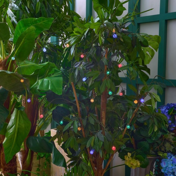 Садовая гирлянда на солнечной батарее Uniel USL-S-231/PT4500 BUBBLE BALLS UL-00012696