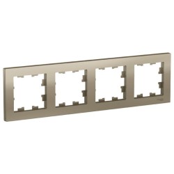 Рамка 4-постовая Schneider Electric Atlas Design ATN000504