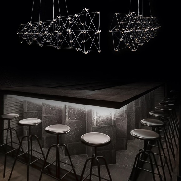 Подвесная светодиодная люстра Loft IT Universe 10257/2100