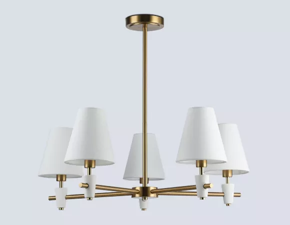 Люстра на штанге Ambrella Light High Light Ceramo Classic LH75044, вид сверху Люстра на штанге Ambrella Light High Light Ceramo Classic LH75044, вид сверху