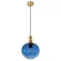 Подвесной светильник Loft IT Melon 10426 Blue, Бронза, Синий, Металл