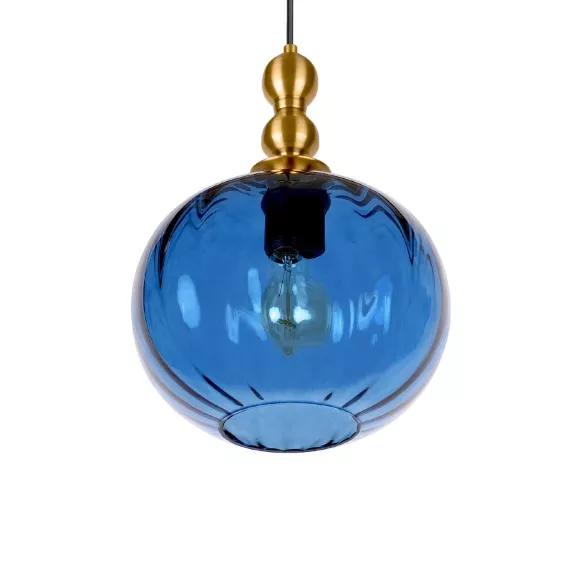 Подвесной светильник Loft IT Melon 10426 Blue, Модерн, Бронза, Синий Подвесной светильник Loft IT Melon 10426 Blue, Модерн, Бронза, Синий