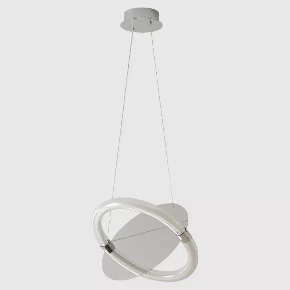 Подвесной светильник Crystal Lux NEBULA SP22W LED CHROME, вид снизу Подвесной светильник Crystal Lux NEBULA SP22W LED CHROME, вид снизу