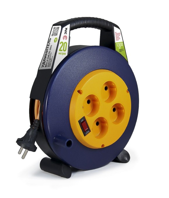 Удлинитель силовой Эра BPx-4-2x0,75-20m Б0052924