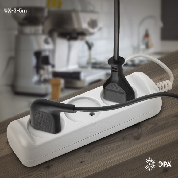 Удлинитель электрический Эра UX-3-5m Б0035749