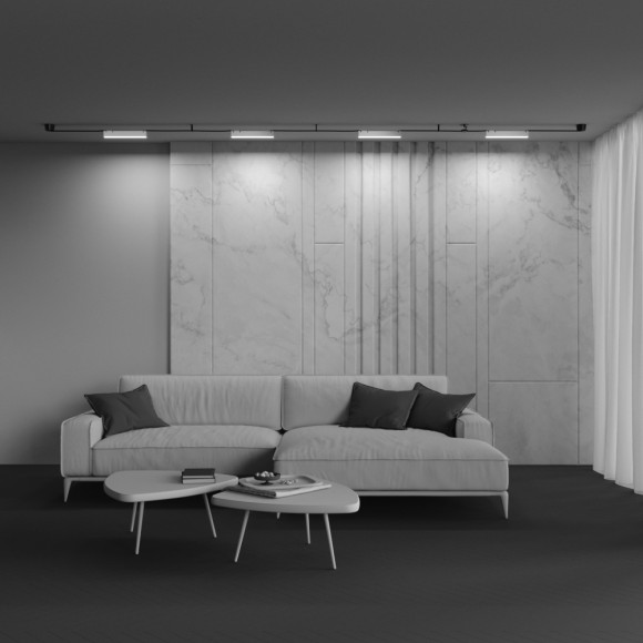 Трековый светильник Maytoni Basis TR129B-12W3K-W