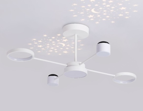 Люстра на штанге Ambrella Light LineTech FL51631