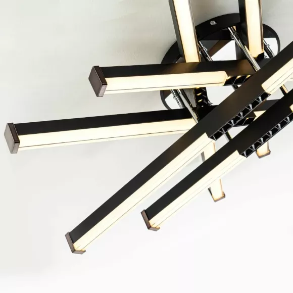 Потолочный светильник Modelight MDL.9374.600CL BK, 3000-6000, От теплого до холодного, Хай-тек Потолочный светильник Modelight MDL.9374.600CL BK, 3000-6000, От теплого до холодного, Хай-тек