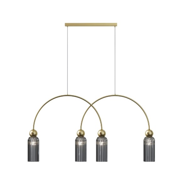 Подвесная люстра Maytoni Antic MOD302PL-04GR